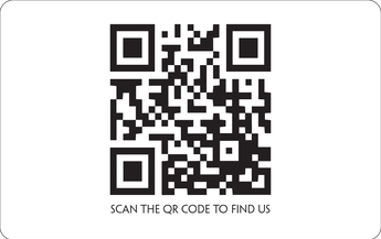 Plastic QR cards
